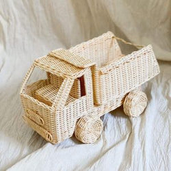 Rattan Truck Kids Toy