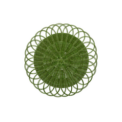 Flower-Shaped Rattan Placemat From Viet Nam