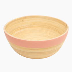 Spun Bamboo Bowl Pastel Color From Viet Nam