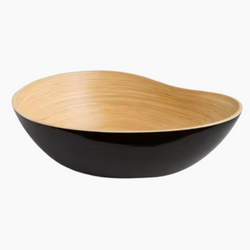 Spun Bamboo Bowl Mango Shape From Viet Nam