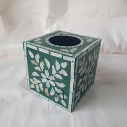 Mother of Pearl Tissue Box made in Vietnam
