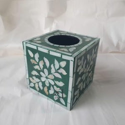 Mother of Pearl Tissue Box made in Vietnam