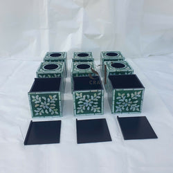 Mother of Pearl Tissue Box made in Vietnam