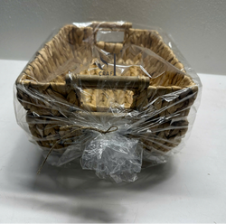 Water Hyacinth Tray with Handles