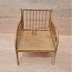 Natural Rattan Lounge Chair
