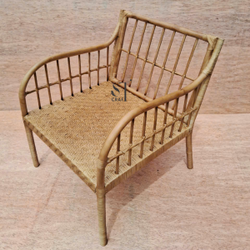 Natural Rattan Lounge Chair