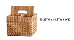 Water Hyacinth Diaper Basket