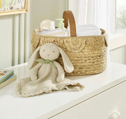 Seagrass Diaper Basket