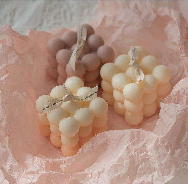 Cube Soy Wax Candle Scented