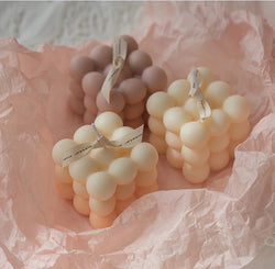 Cube Soy Wax Candle Scented