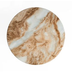 Cement Marble Side Table