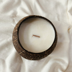 Coconut Candle Bowls – Coconut Scented