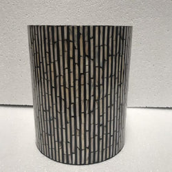 Mother of pearl Side Table – Black & White