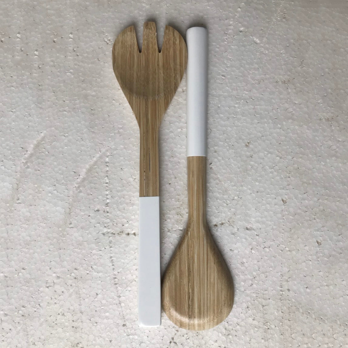 Fiber bamboo salad server – wholesale