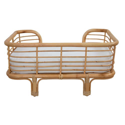 Rattan Pet Bed – Brown