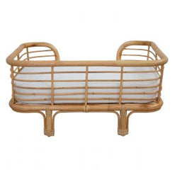 Rattan Pet Bed – Brown