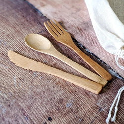 Bamboo Cutlery Set made in Vietnam
