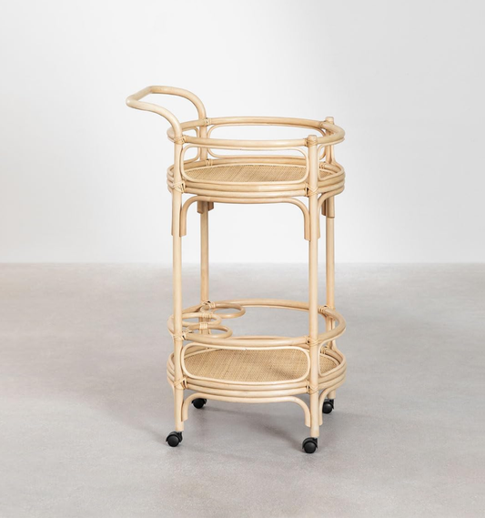 Rattan Serving Trolley made in Vietnam