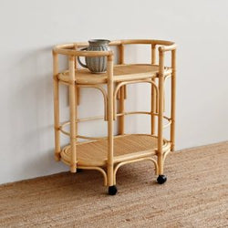 Rattan Bar Trolley made in Vietnam