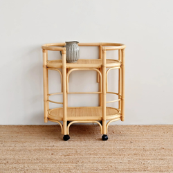 Rattan Bar Trolley made in Vietnam