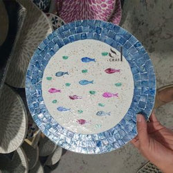 Mother of Pearl Placemat Charger made in Viet Nam