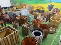 Wooden Flower Box Planter