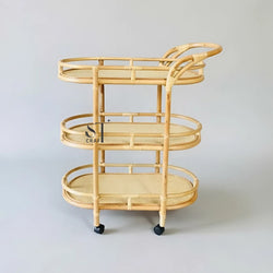 Rattan Bar Cart made in Vietnam