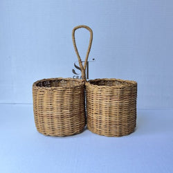 Rattan Utensil Caddy made in Vietnam