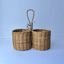 Rattan Utensil Caddy made in Vietnam