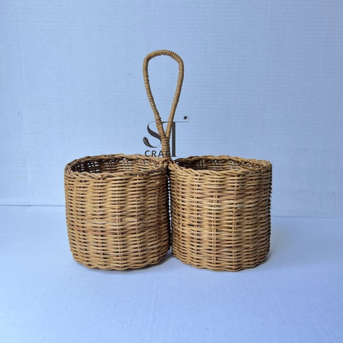 Rattan Utensil Caddy made in Vietnam