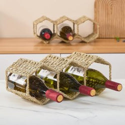 Seagrass Wine Rack made in Vietnam