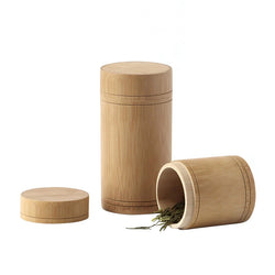 Bamboo Handmade Tea Caddy
