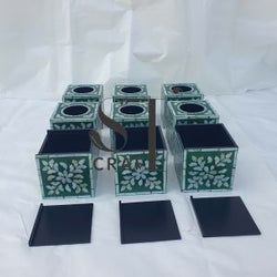 Mother of Pearl Tissue Holder