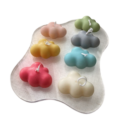 Cloud Shape Soy Wax Candle Scented