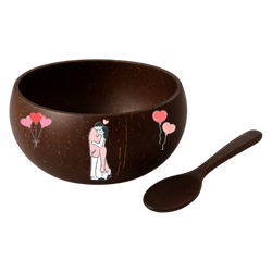 3D Printed Coconut Bowls + Spoon for Valentine’s Day