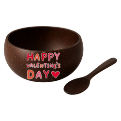 3D Printed Coconut Bowls + Spoon for Valentine’s Day