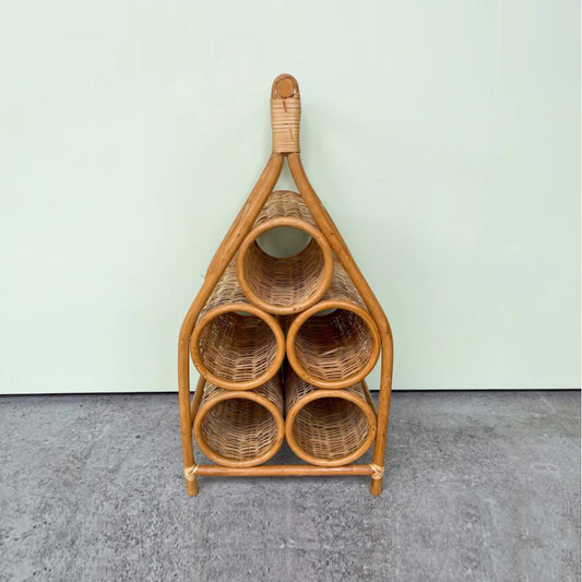 Rattan Wine Rack made in Vietnam